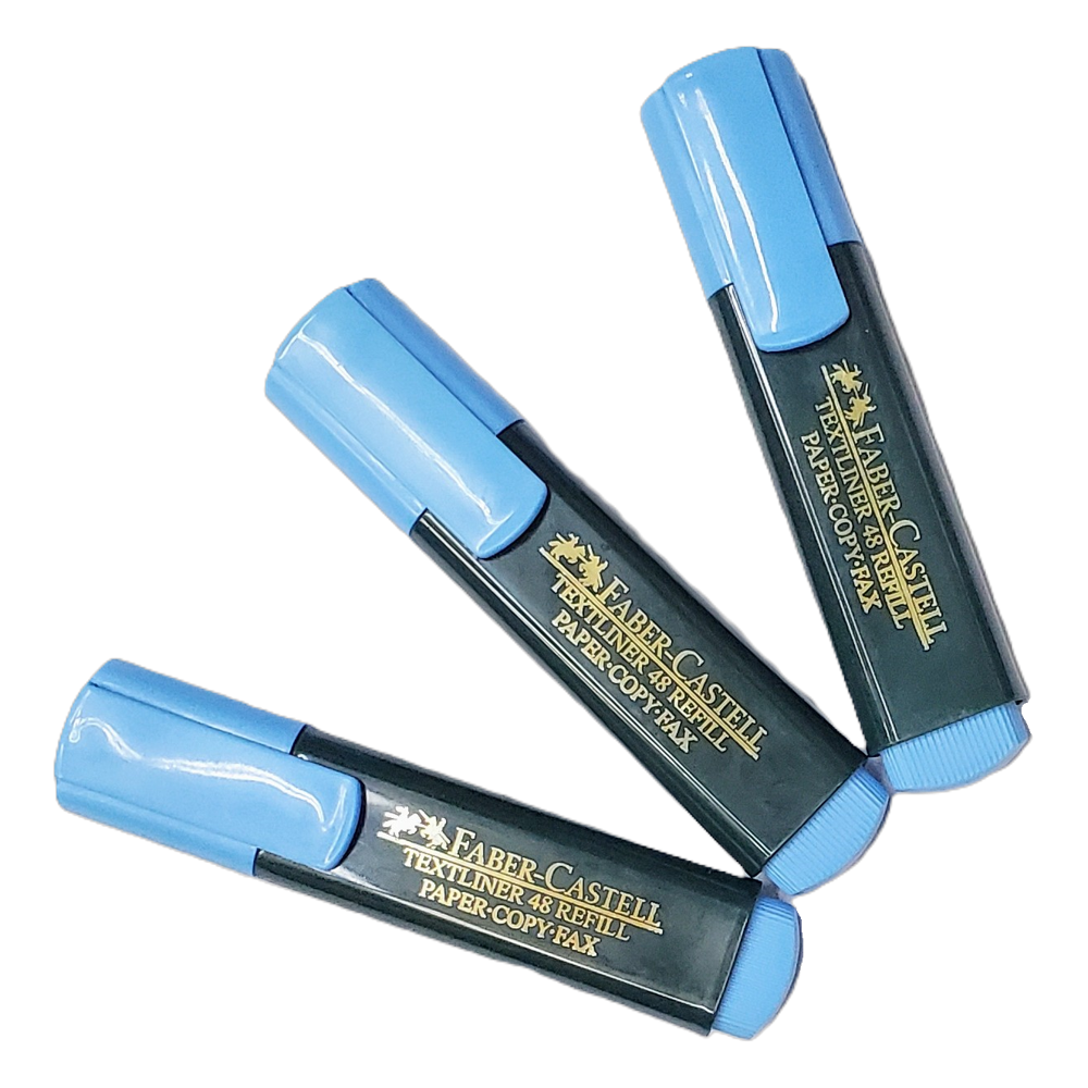 מדגש FABER-CASTELL כחול