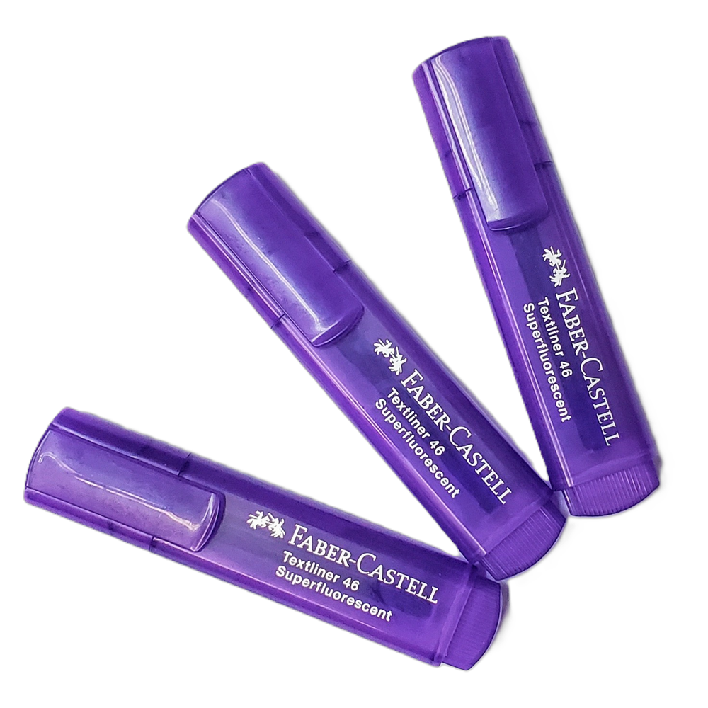 מדגש FABER-CASTELL סגול