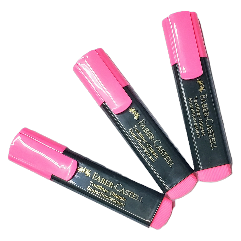 מדגש FABER-CASTELL ורוד