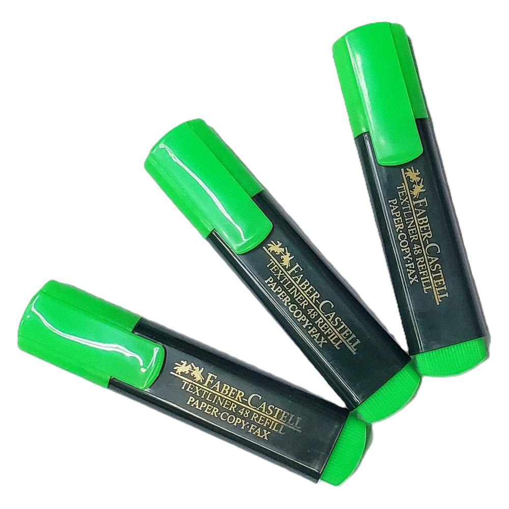 מדגש FABER-CASTELL ירוק