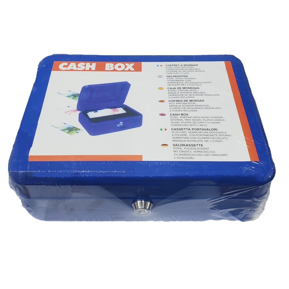 קופת מתכת מס' 25/18/9-3 כחול