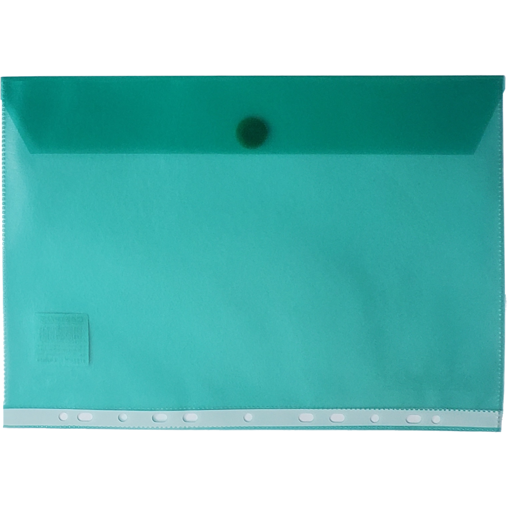 תיק PP מעטפה+סקוטץ לתיוק CAMPUS ירוק