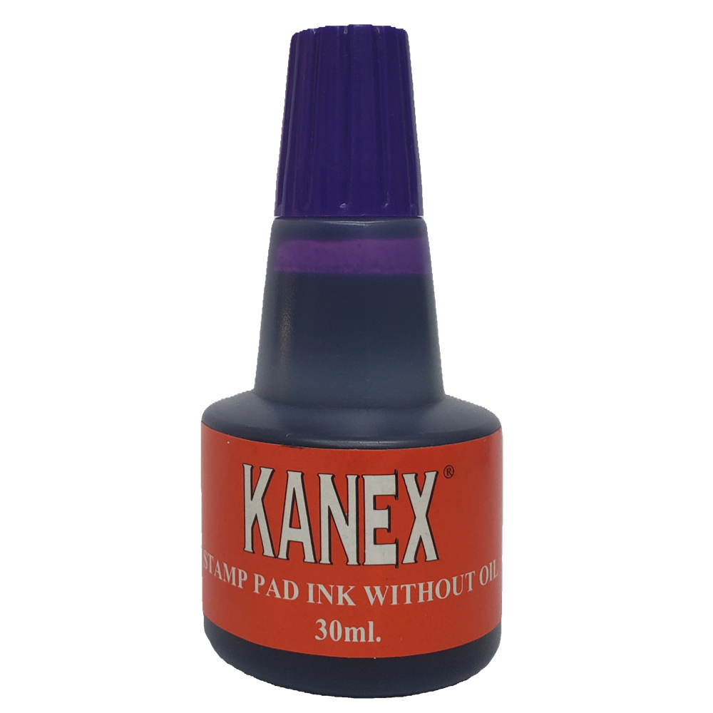 דיו לחותמת 25 מ"ל KANEX סגול