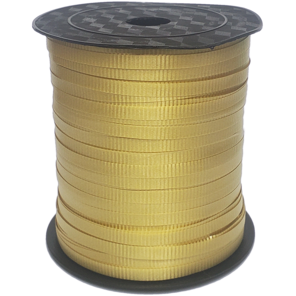 סרט מתנה 400 מטר 5מ"מ זהב