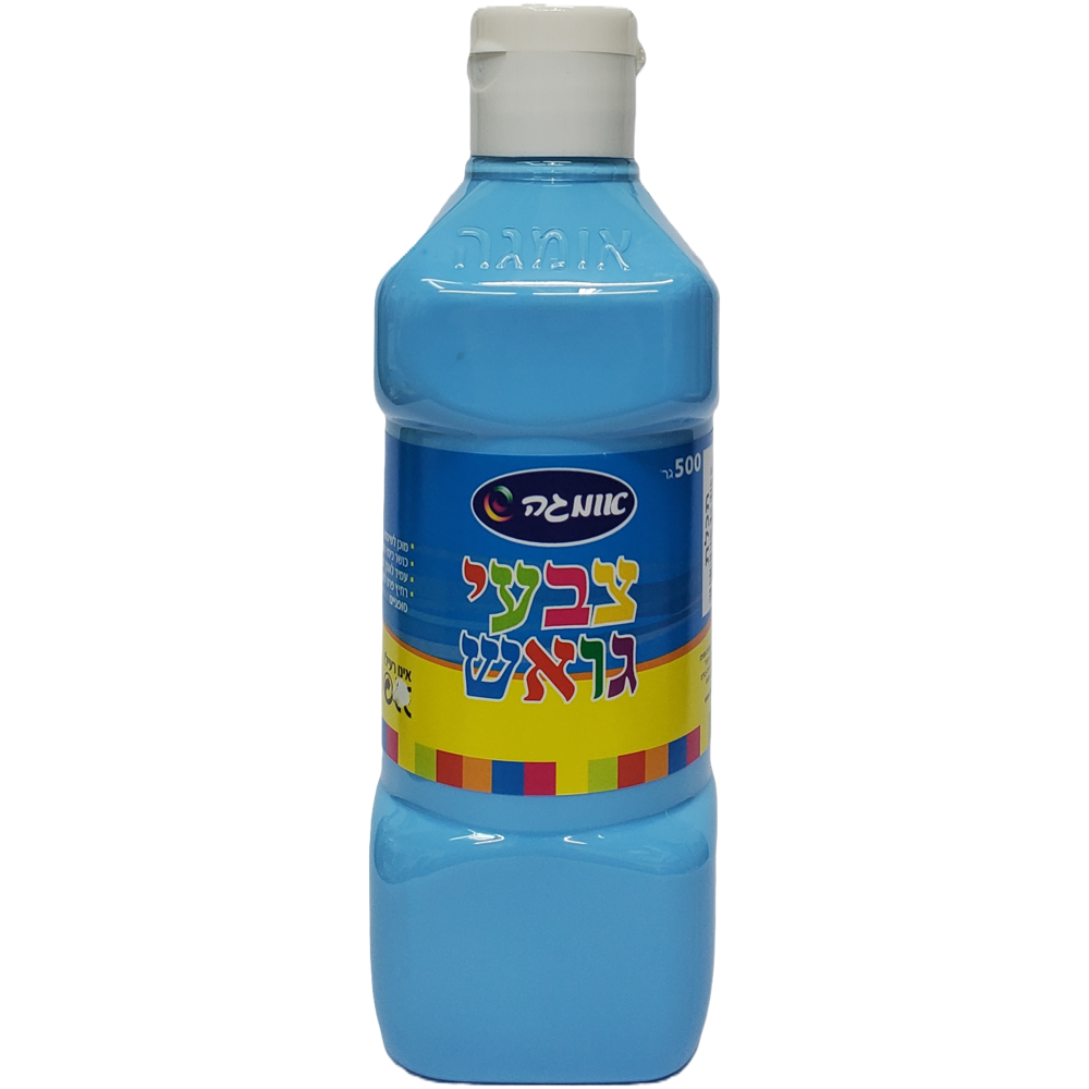 גואש צבעוני 500 גרם אומגה תכלת