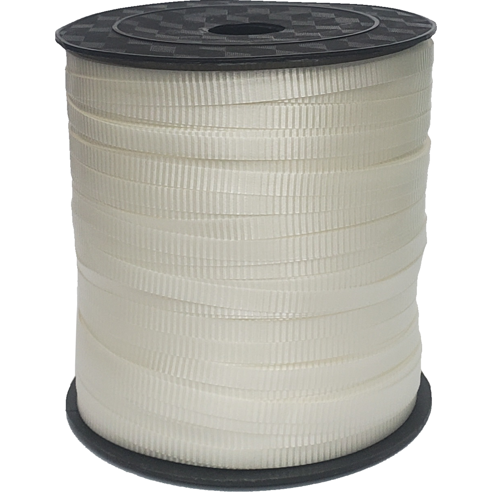 סרט מתנה 400 מטר 5מ"מ לבן