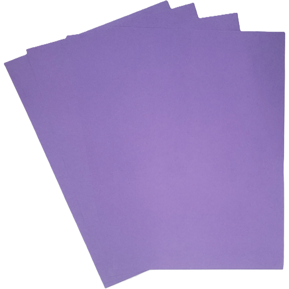 חוצץ A4 בריסטול צבע אחיד סגול