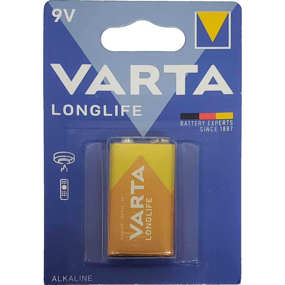 סוללות 9V VARTA אלקליין