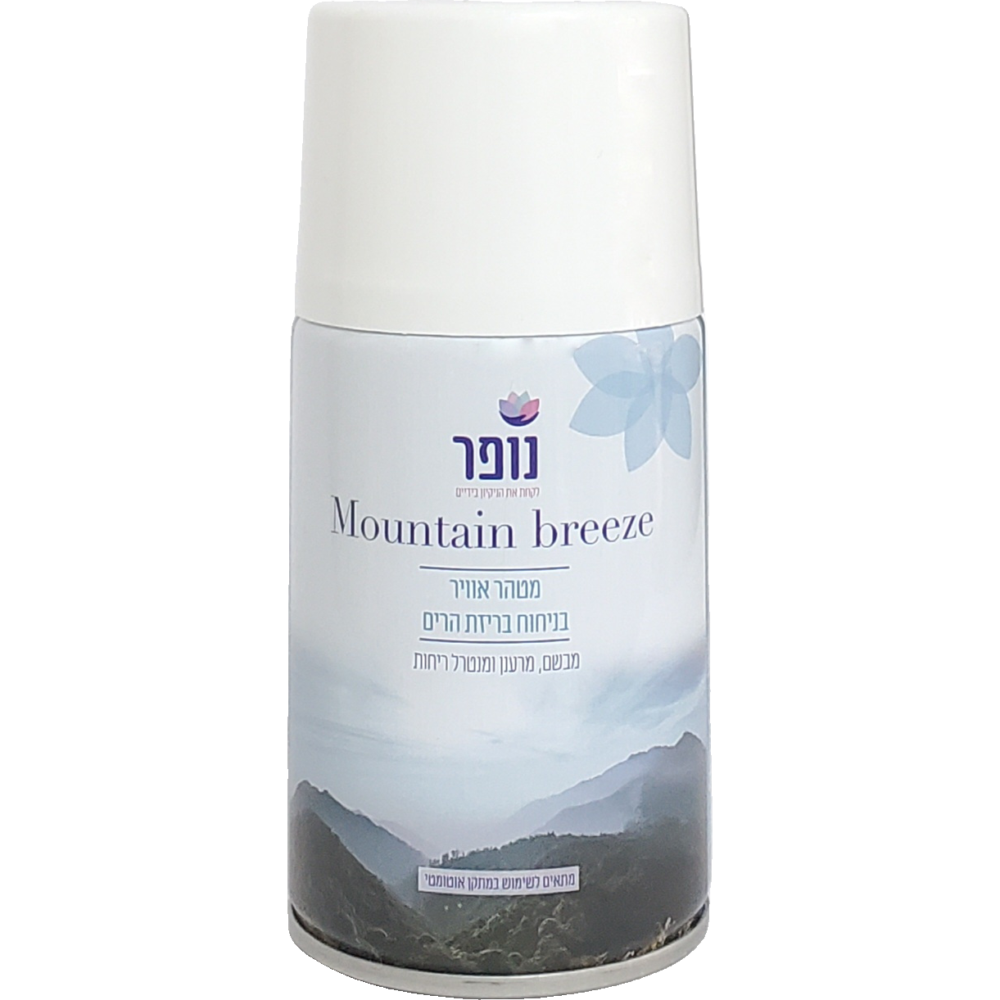 מטהר אויר למתקן אלקטרוני 250מ"ל בריזת הרים נופר