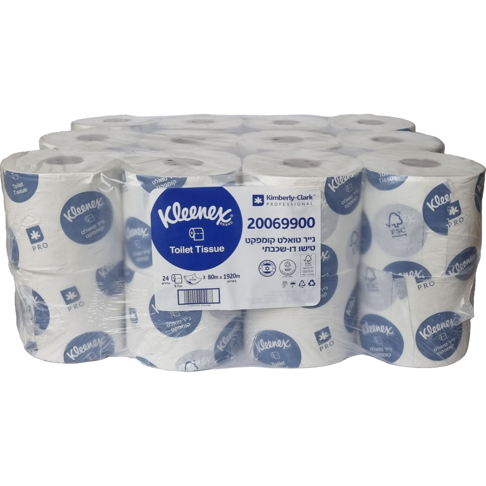 נייר טואלט 80מטר KLEENEX (24)